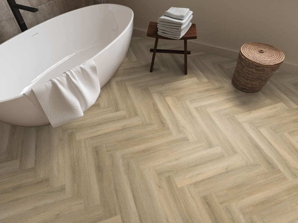 Spigato Avanto visgraat click SRC beige