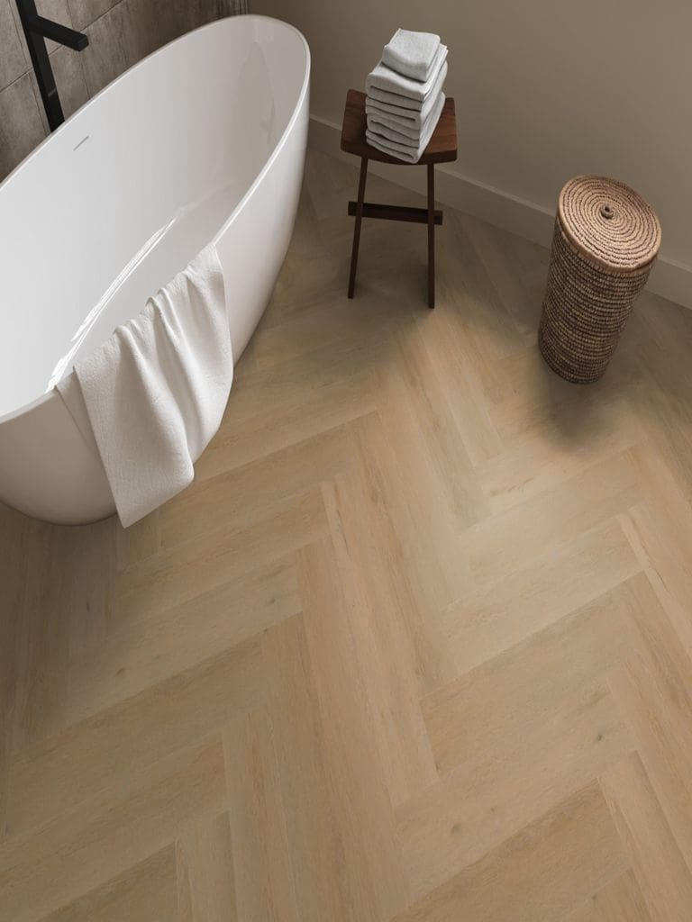 Spigato Vivero visgraat click SRC warm oak