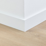 MDF plinten 90x15mm wit gefolied Amsterdam - 1