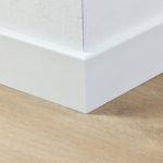 MDF plinten 90x15mm wit gefolied Berlijn - 1